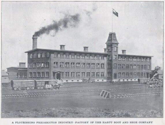 Factory of the Hartt Boot and Shoe Company